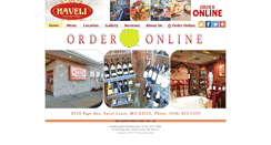 Desktop Screenshot of haveliindian.com